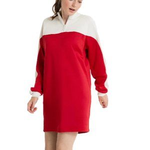 PUMA RED AND WHITE TOREADOR TUNIC DRESS